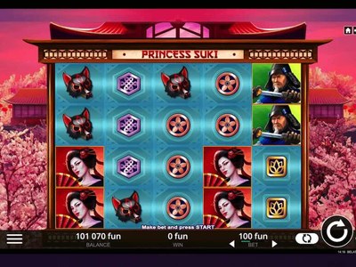 Princess Suki — Слот Princess Suki с японской принцессой, цветущей сакурой и фриспинами в виде аниме